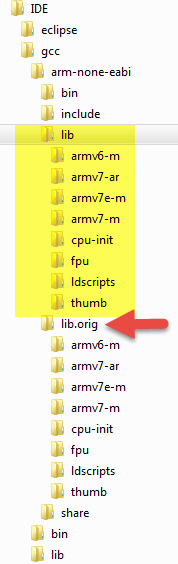 new library folder with original as backup