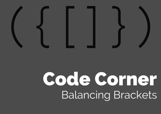 java interview balancing brackets