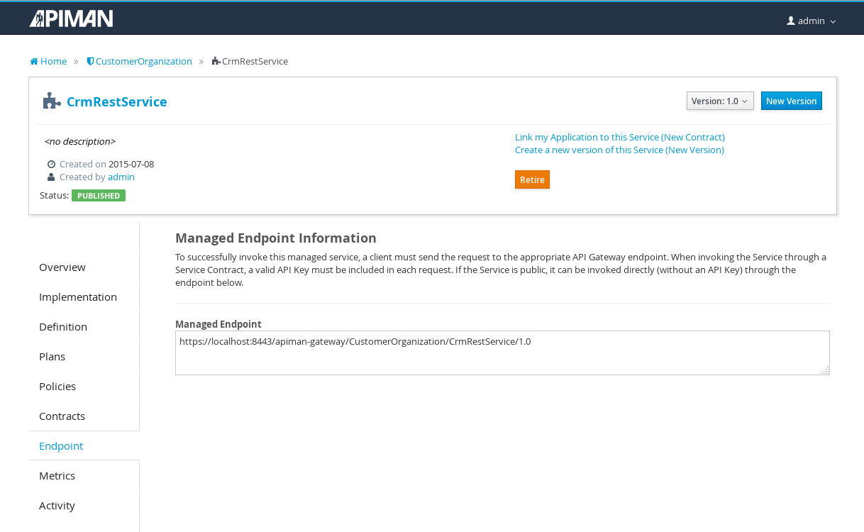 image: managed service endpoint