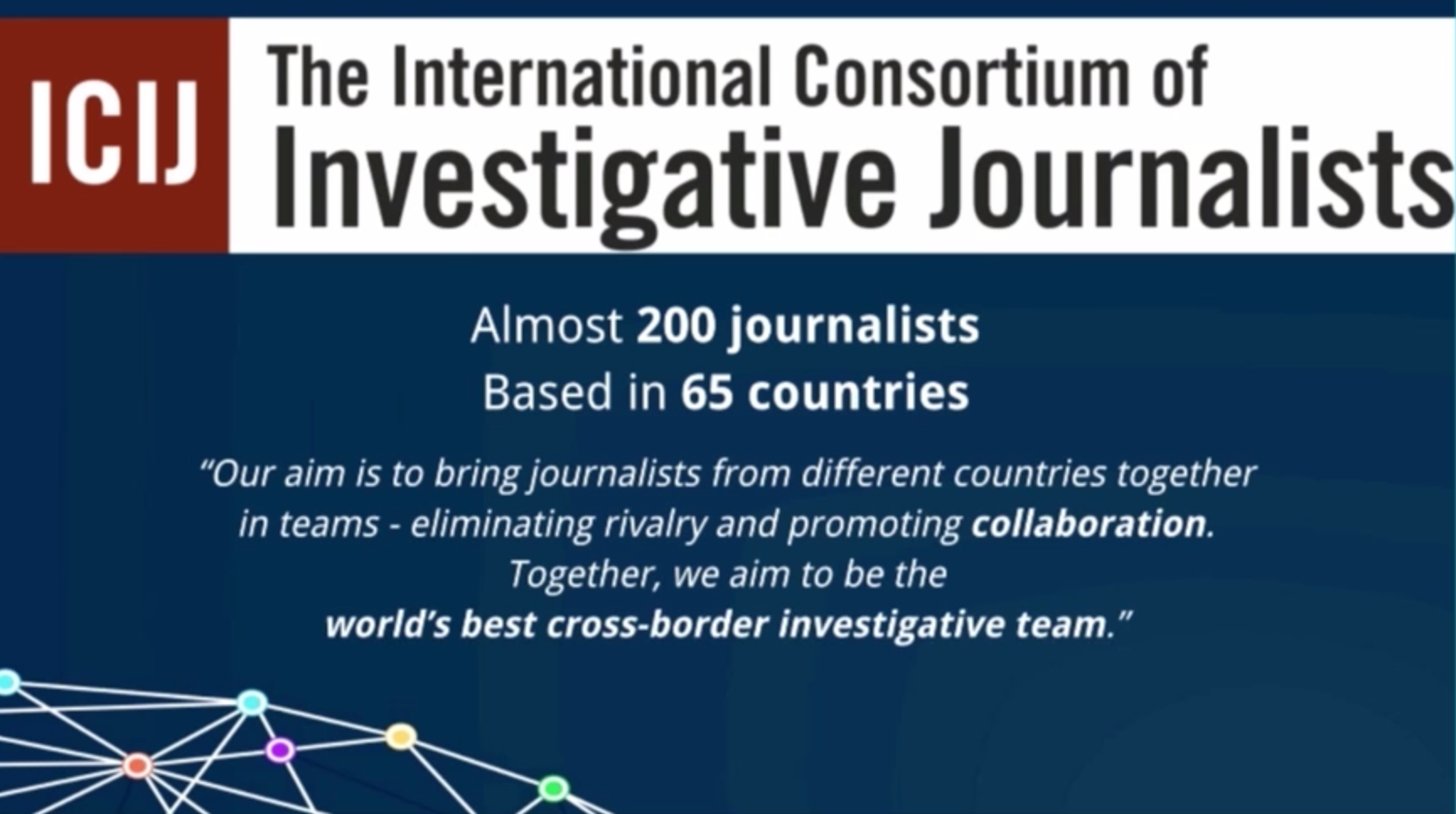 the international consortium of investigative journalists (icij)