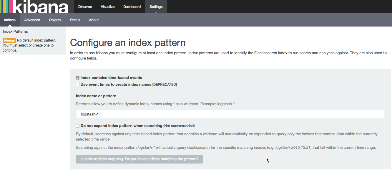 access kibana in browser