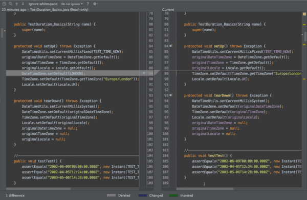 intellij idea’s conflict resolution tool