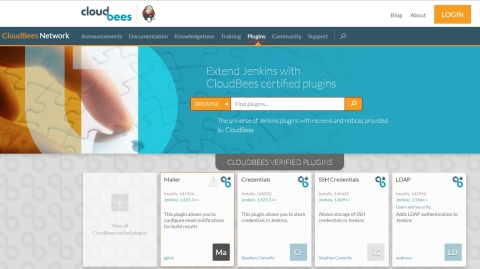 with cloudbees jenkins team, you get ready access to verified plugins and core via the cloudbees assurance program (photo: business wire)