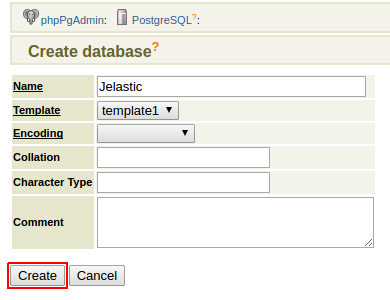 create database