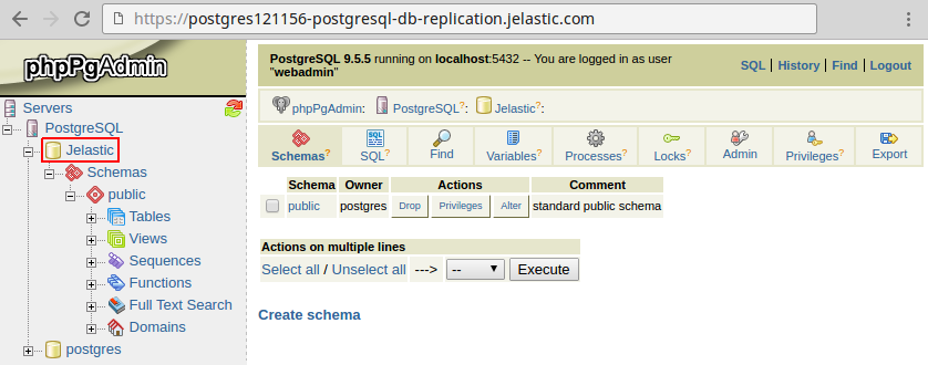 postgresql database