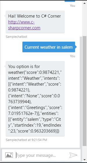 azure chatbot