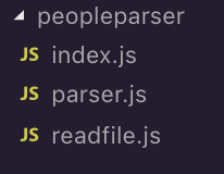 javascript folder structure