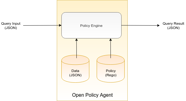 query input and result with policy engine