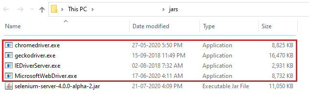 jar filw with gecko driver not executing in another pc