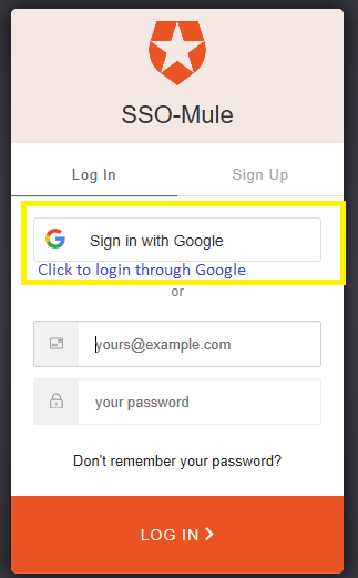 SSO-Mule