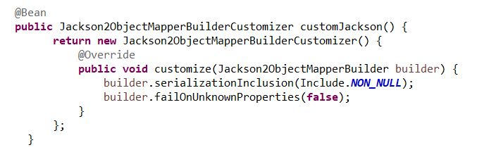 Enable/Disable Null Fields in a JSON Response