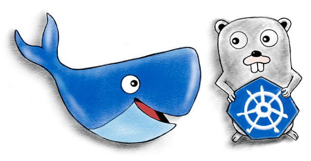 whale and gopher cartoon