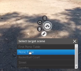 easy to use GUI to set up links between images