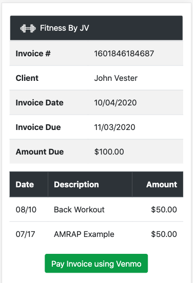 invoice