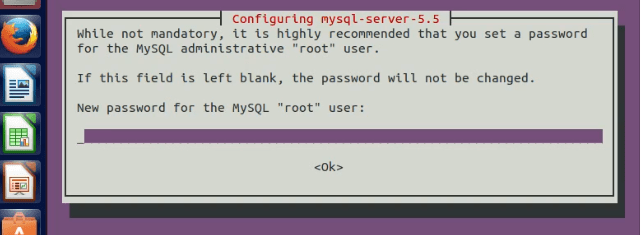 configuring mysql
