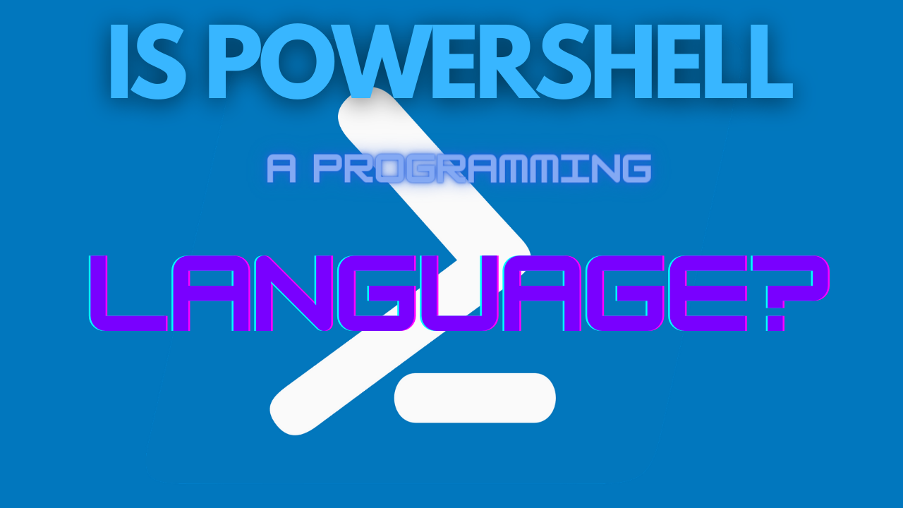 Is Powershell a Programming Language? - DZone