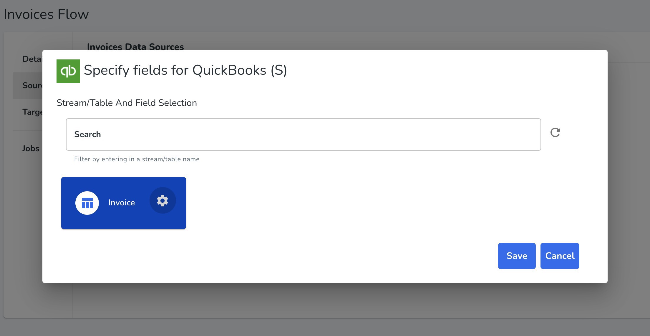 Hotglue Quickbooks field map