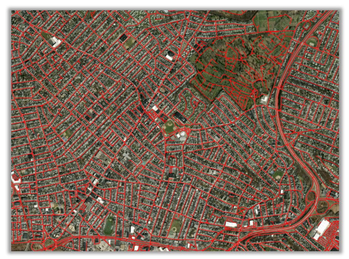 Extracting road networks