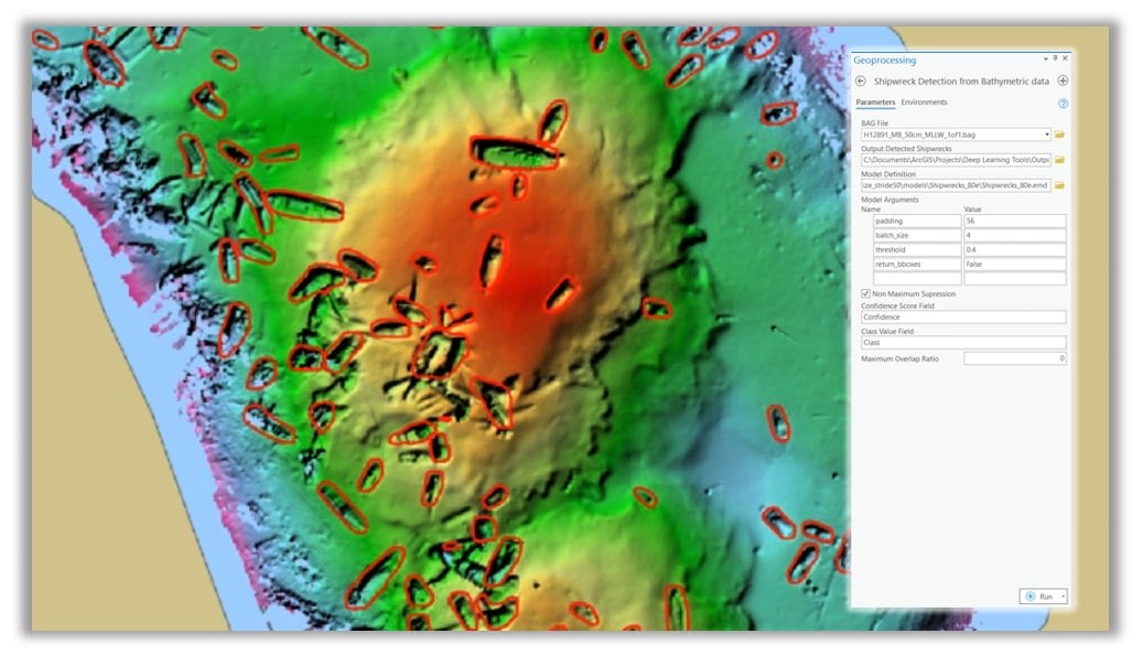 Shipwreck detection model