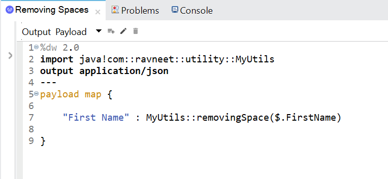 Spaces Removed Post-processing
