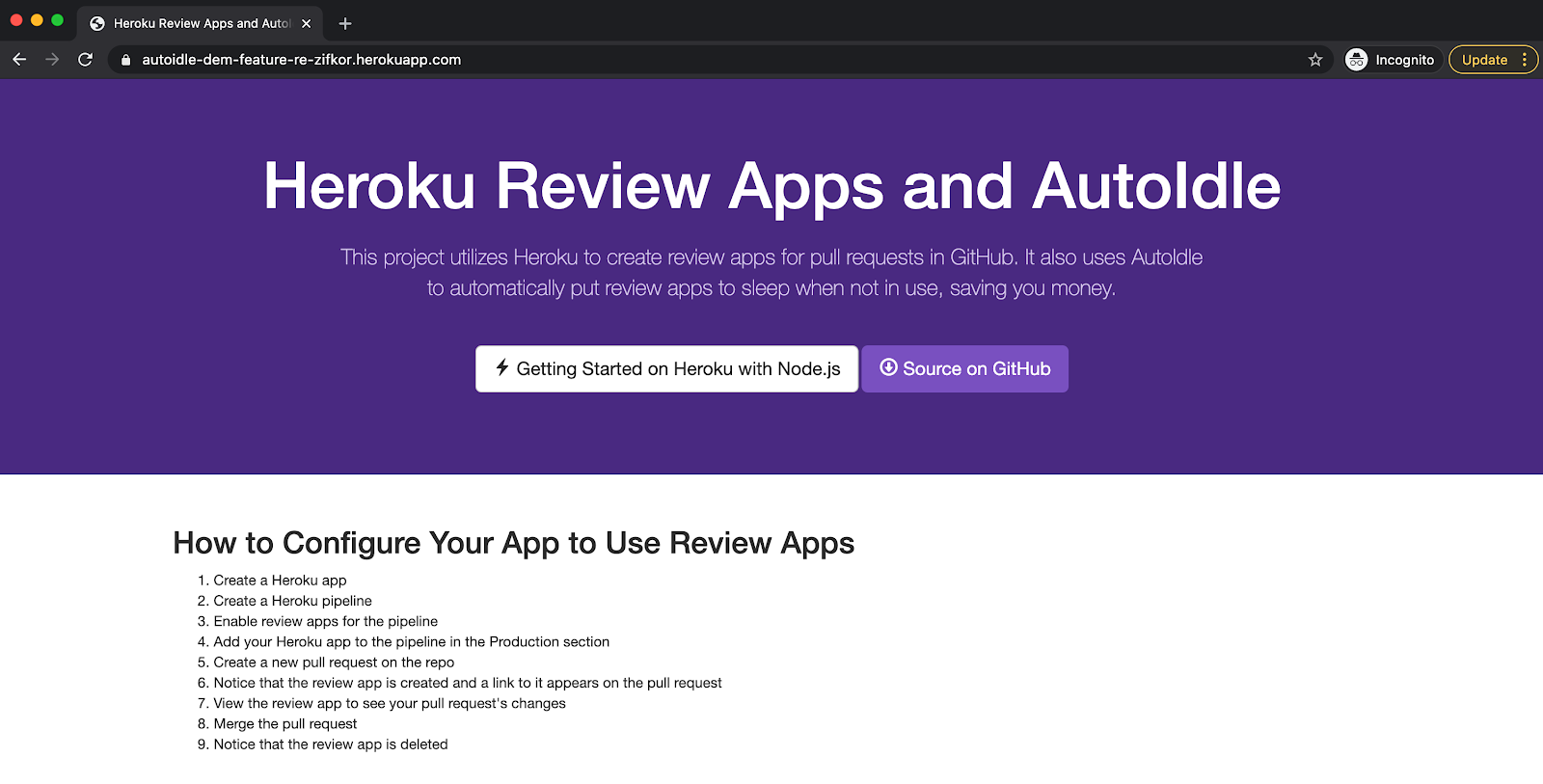 Our review app is awake and active again
