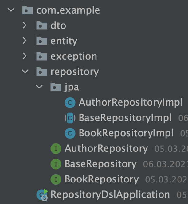 Creating Repositories