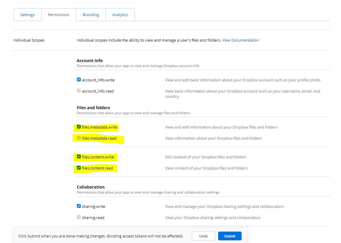 Submit After Giving Conditions