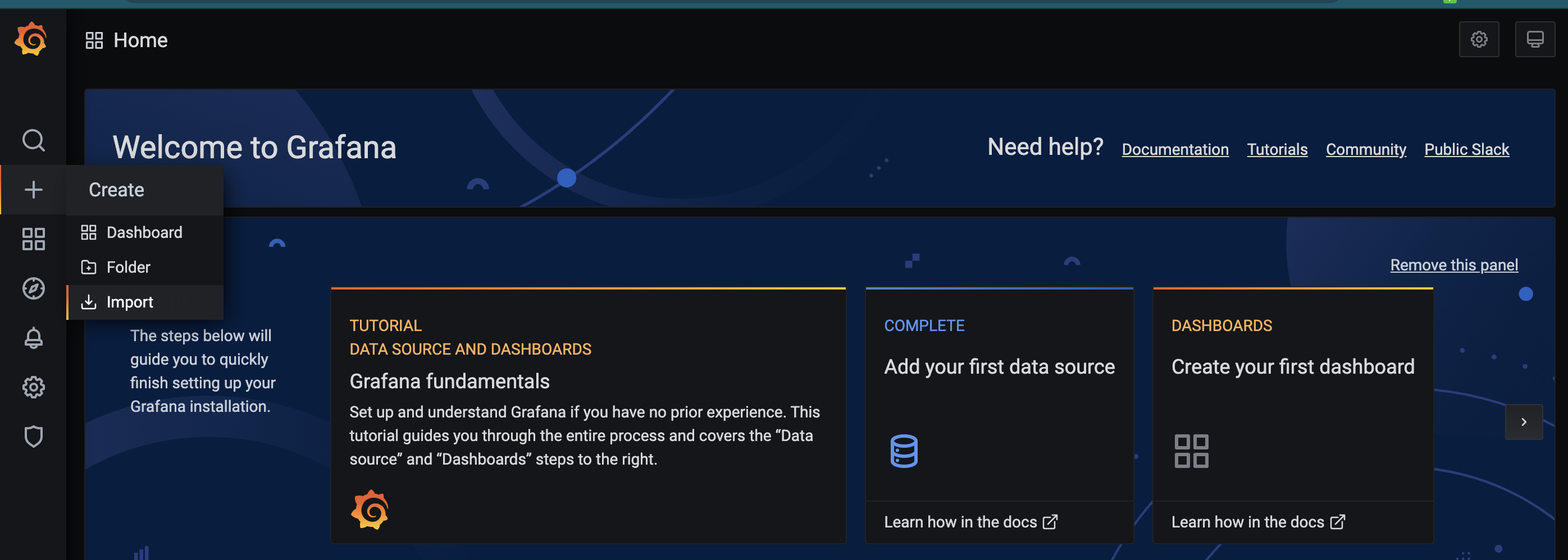 Grafana Dashboard