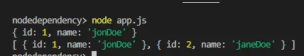 New File Execution Result