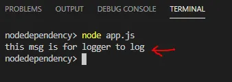 Result of Adding index.js