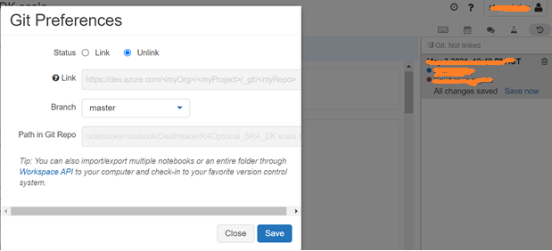 Git Preferences UI