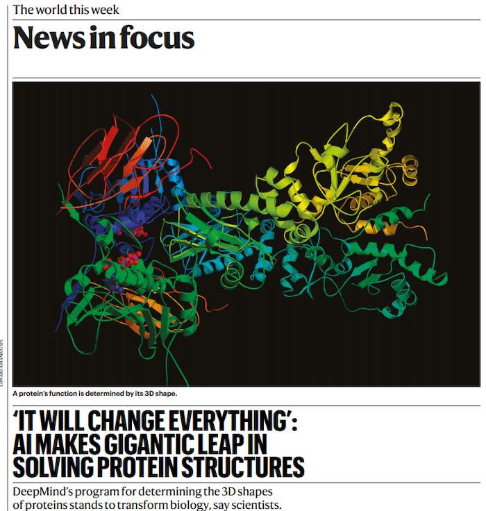 News Article Screenshot from Nature