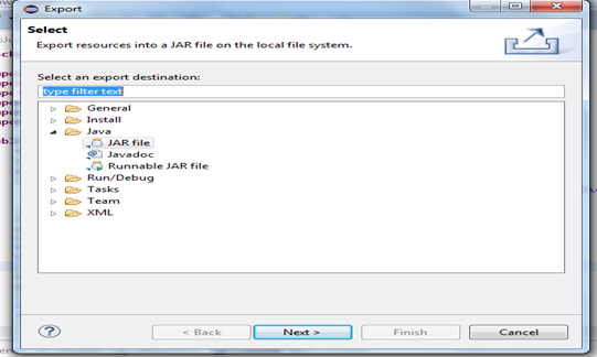 Select Jar File