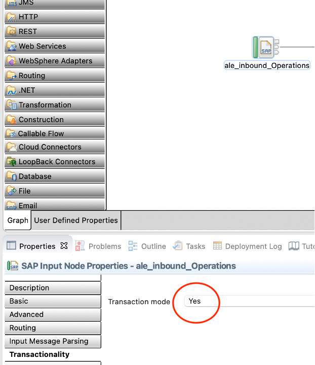 Event Persistence configuration