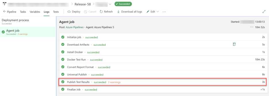 Viewing OWASP / ZAP Security Testing Results