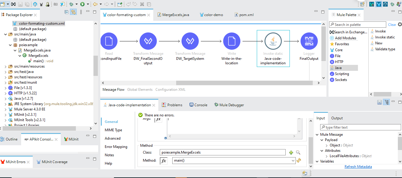 How To Color Excel File Using Mulesoft - DZone