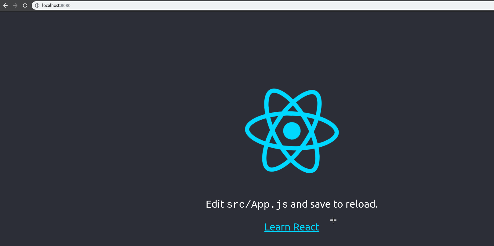 React Application Started Up