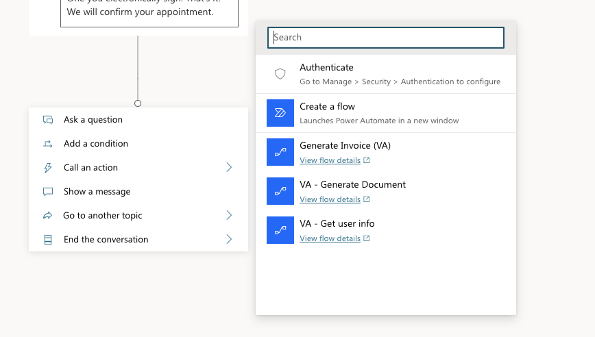 Creating Flow to Generate Documents