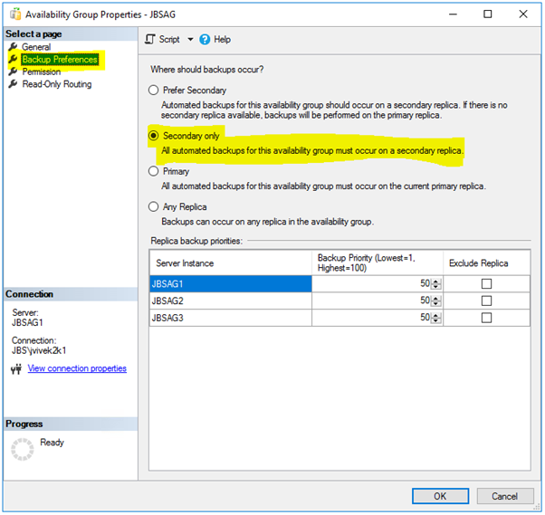 Transaction log backups will happen on AlwaysOn secondary