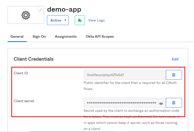 ClientID/Client secret