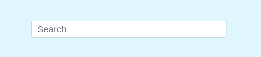 Search form