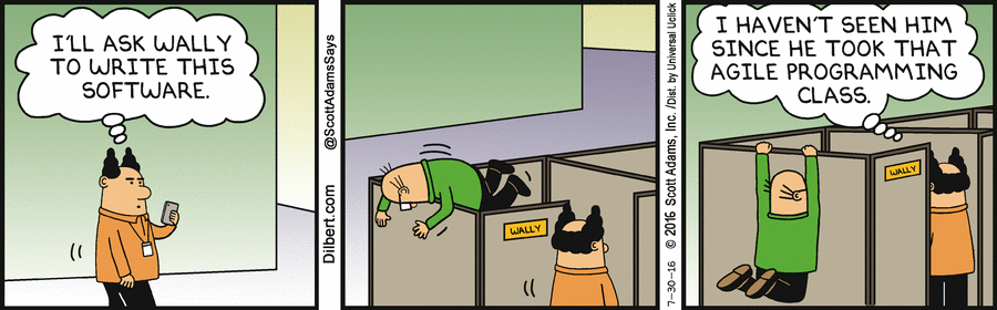Dilbert Agile Comic Strip