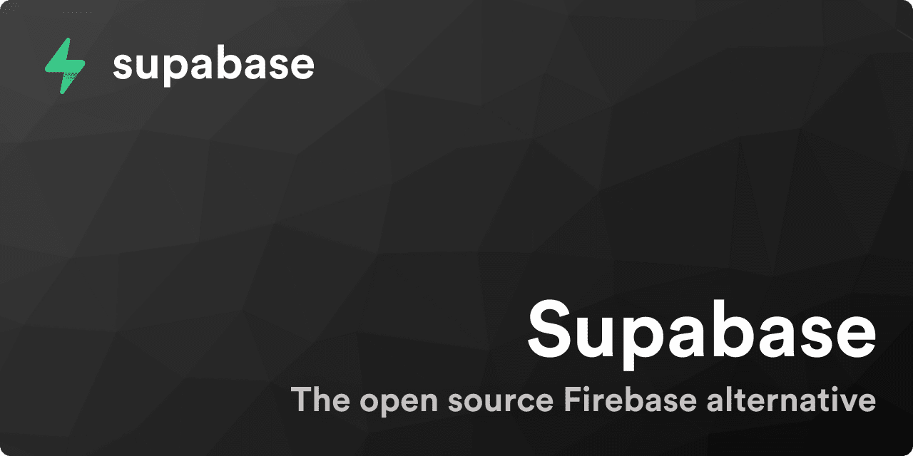 Supabase logo.