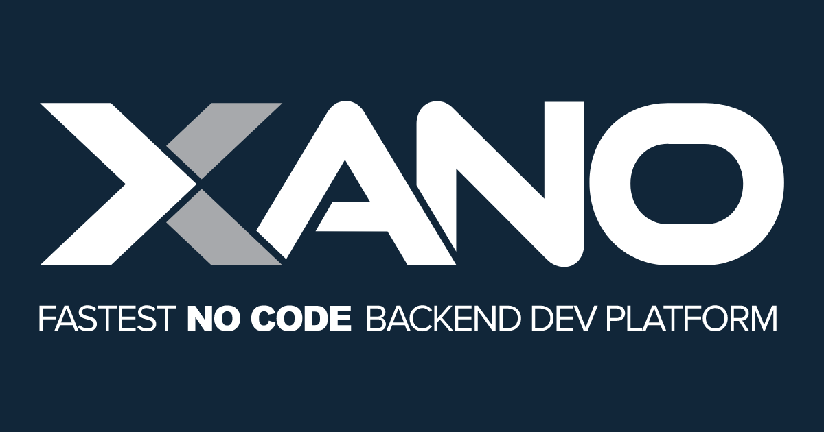 Xano logo.