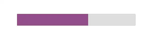 Example of HTML progress in Firefox