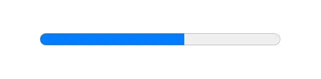Example of HTML progress in Chrome