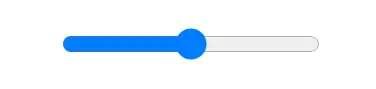 Example of HTML range input in Chrome
