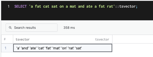 Result screenshot.