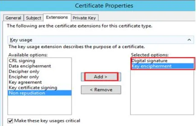 Digital and Key encipherment