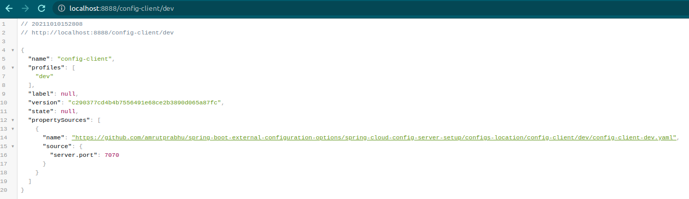 Testing application output